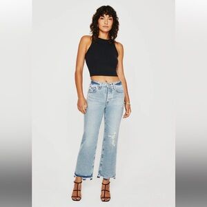 AG denim Kinsley high rise pop crop 27